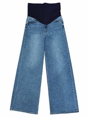 PinkBlush Maternity Wide Leg Jeans Size 28 Blush Trendy Comfy